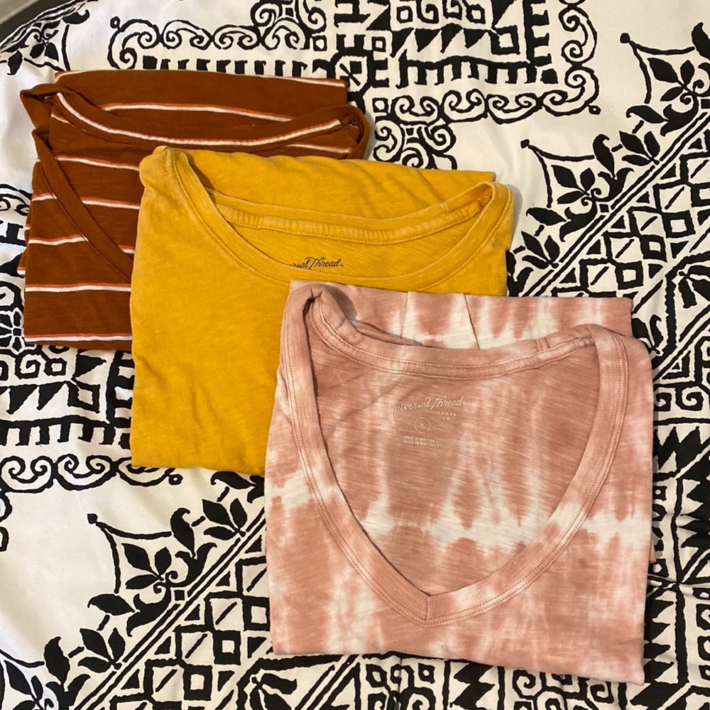 3-pack Universal Thread Short Sleeve Tee